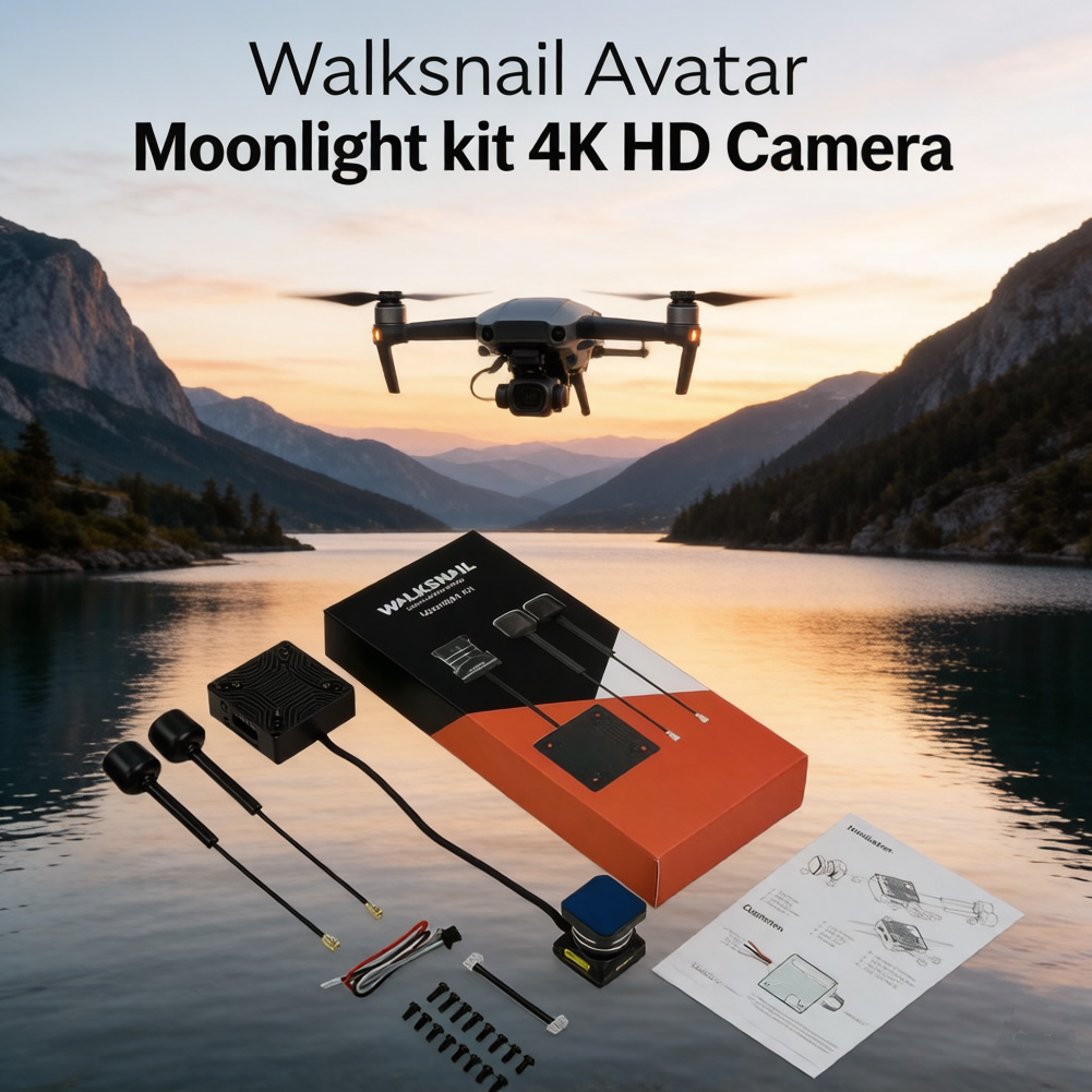 Walksnail Avatar Hd Moonlight Kit 4K - طقم كاميرا Caddx Walksnail Avatar Moonlight
