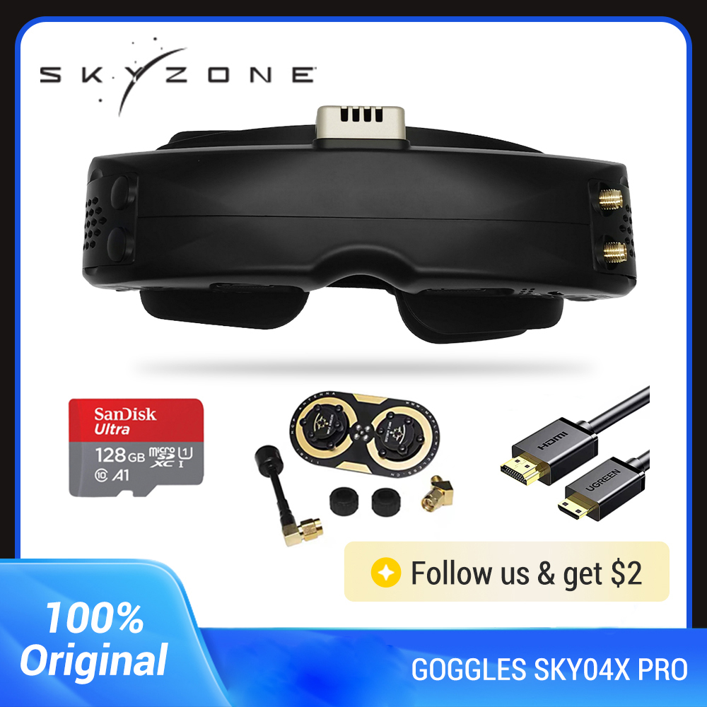 نظارات FPV من سكاي زون SKY04X  - مراجعة Skyzone Sky04X Pro Oled Fpv Goggles وسعره