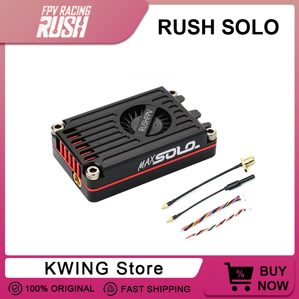 RUSH MAX SOLO 5.8 جيجا هرتز 2. - مراجعة Rushfpv Rush Max Solo 5.8G 2.5W Vtx وسعره