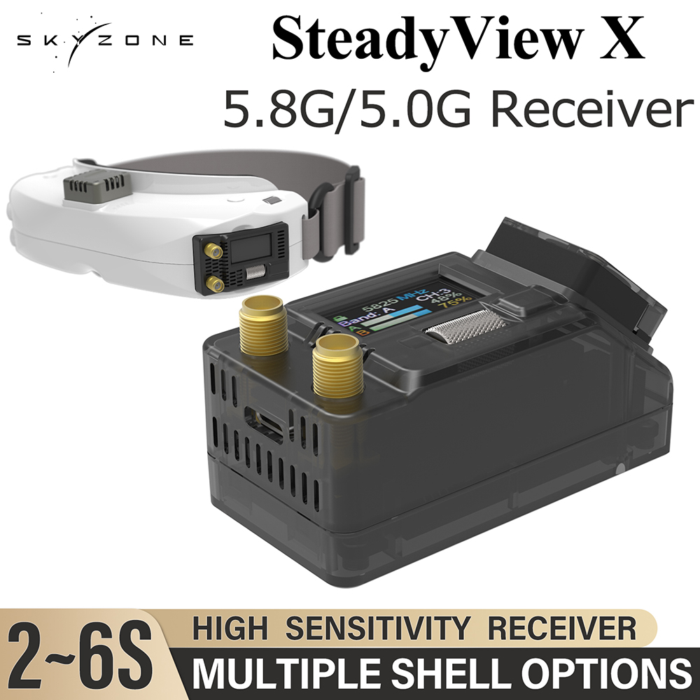 وحدة استقبال SKYZONE Steadyvie - مراجعة Skyzone Steadyview X Receiver Module وسعره