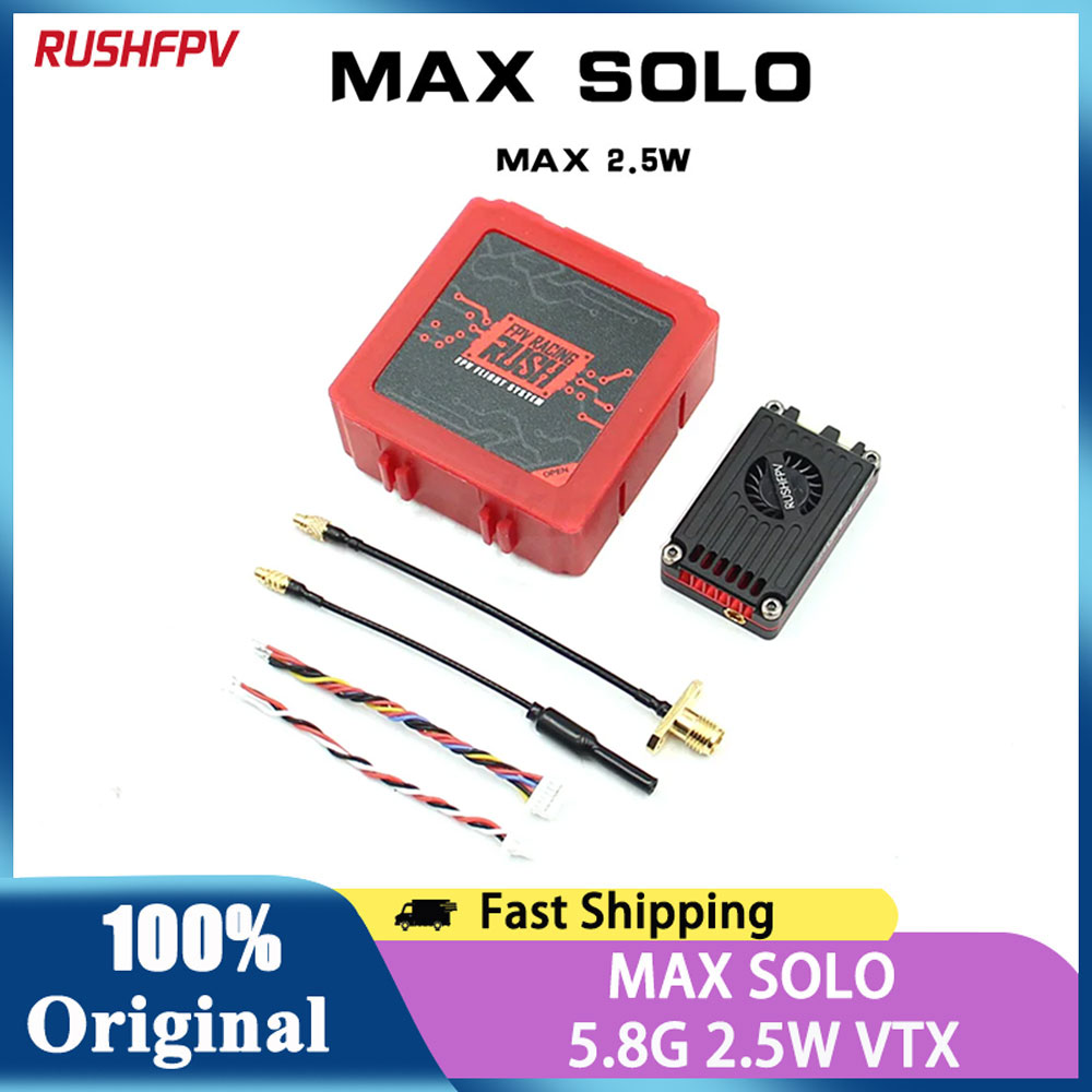 RUSHFPV RUSH MAX SOLO 5.8GHz 2 - مراجعة Rushfpv Rush Max Solo 5.8G 2.5W Vtx وسعره