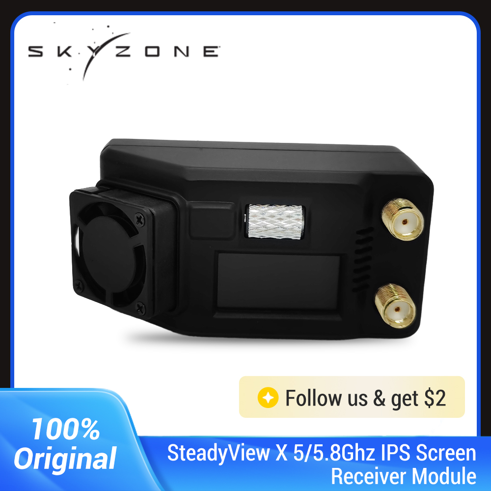 Skyzone SteadyView X 5.8Ghz IP - مراجعة Skyzone Steadyview X Receiver Module وسعره