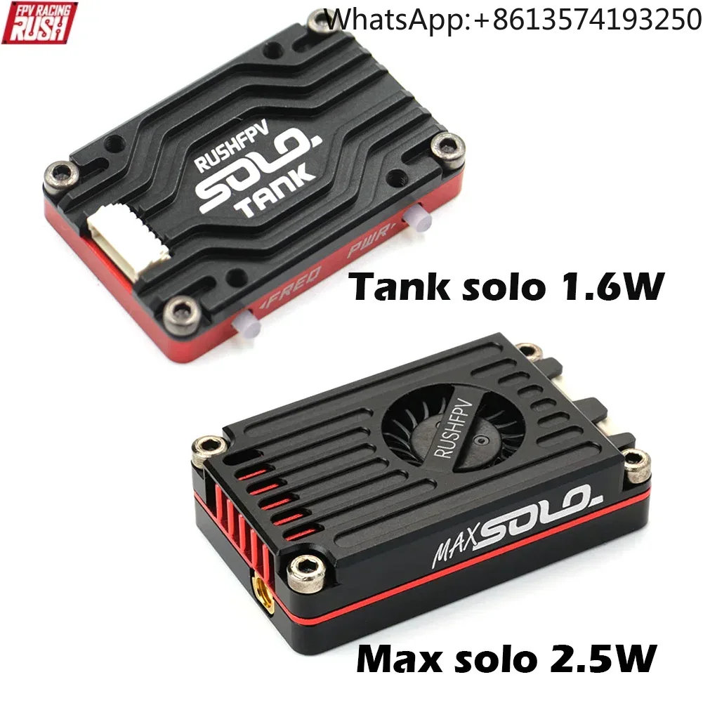 RUSHFPV RUSH MAX SOLO / TANK S - مراجعة Rushfpv Rush Max Solo 5.8G 2.5W Vtx وسعره