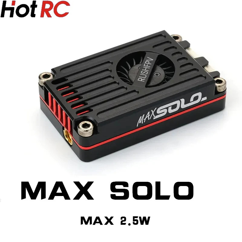 RUSHFPV TANK MAX SOLO VTX 5.8  - مراجعة Rushfpv Rush Max Solo 5.8G 2.5W Vtx وسعره